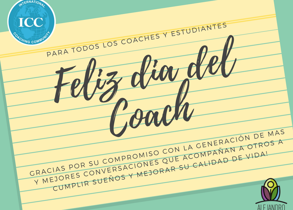 Feliz día del Coach!